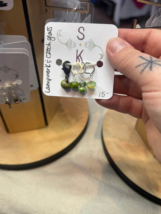 Lampwork glass & czech glass