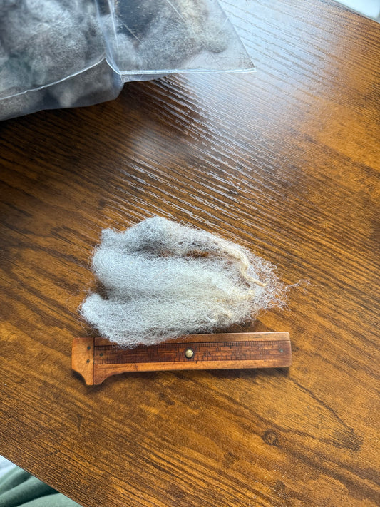 Vintage 25' Washed Wool